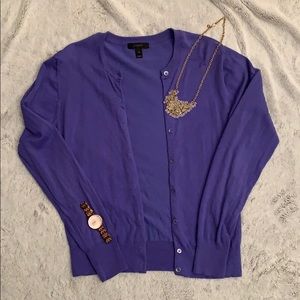 J. Crew Cotton Cardigan Sweater
